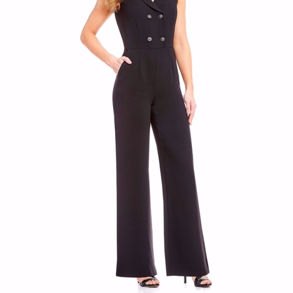 NWT TAHARI ASL JUMPSUIT SIZE RED 10 - Picture 5 of 7